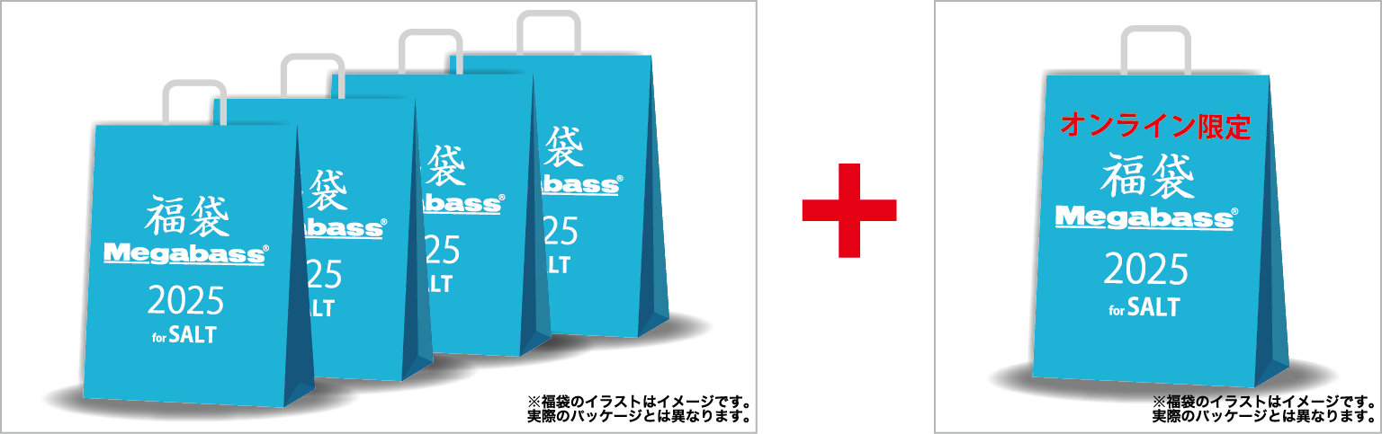 <span class='fc_red'>【5種セット】</span>
2025福袋 for SALT コンプリート 5種セット
